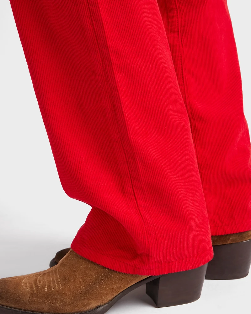 Five-pocket corduroy pants