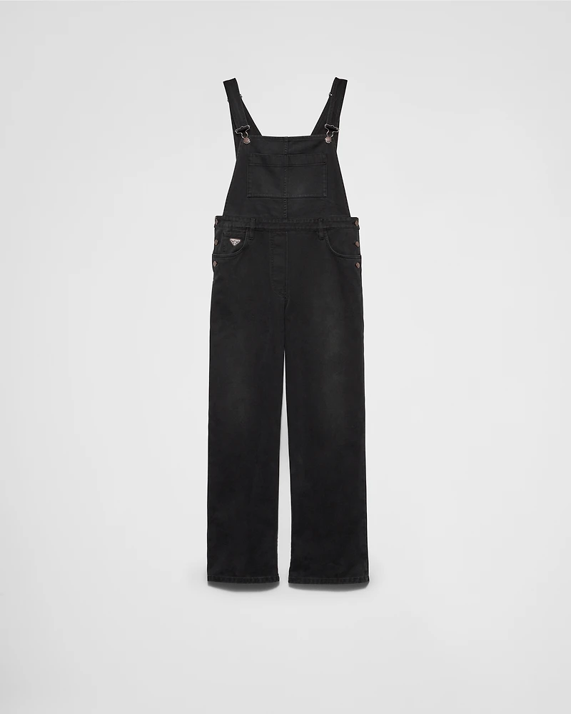 Denim overalls
