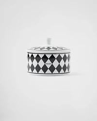 Porcelain box - Checkerboard