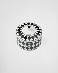 Porcelain box - Checkerboard