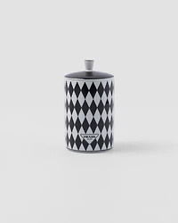 Porcelain scented candle - Checkerboard