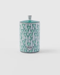 Porcelain scented candle - Vienna Green