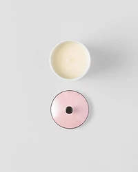 Porcelain scented candle - Lipstick Style