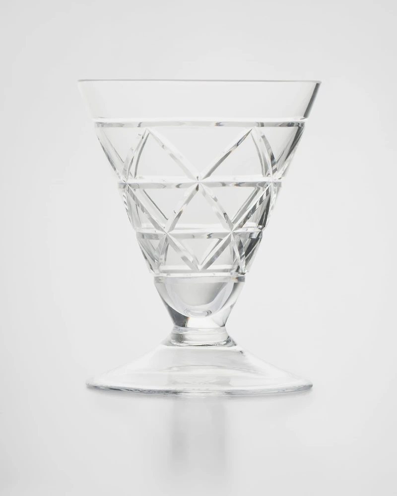 Crystal goblet - Triangles