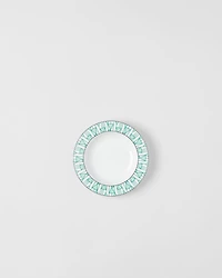 Set of two porcelain soup plates - Vienna Green