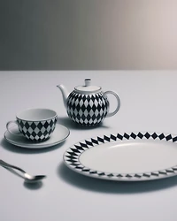 porcelain serving plate
