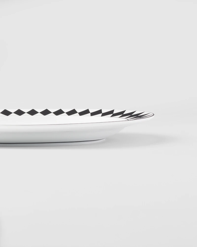 porcelain serving plate