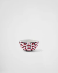 Set of two porcelain rice or cereal bowls