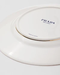 Porcelain dinner plate - Solid Gold