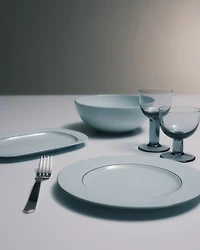 Porcelain salad bowl - Celadon