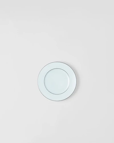 Set of two porcelain dessert plates - Celadon