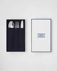 Stainless steel dessert flatware set 