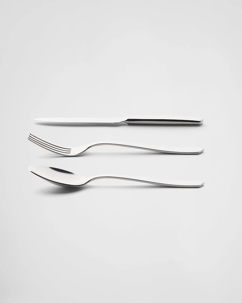 Stainless steel dessert flatware set 