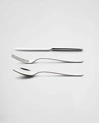 Stainless steel dessert flatware set 