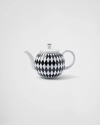 Porcelain teapot - Checkerboard 