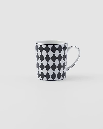 Porcelain mug - Checkerboard 