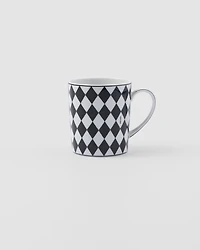 Porcelain mug - Checkerboard 
