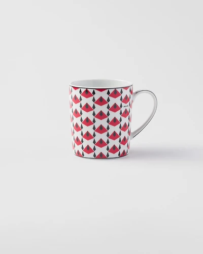 Porcelain mug - Vienna Red