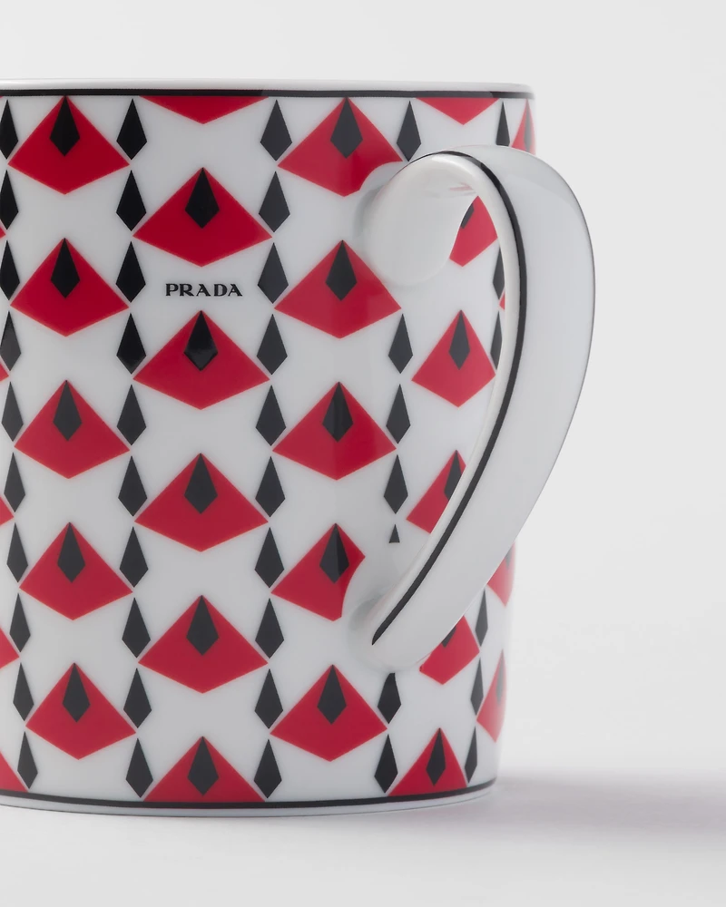 Porcelain mug - Vienna Red