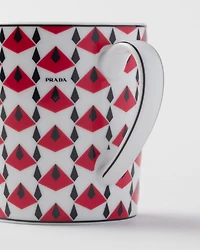 Porcelain mug - Vienna Red