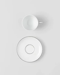 Set of two porcelain tea cups - Checkerboard