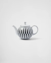 Porcelain teapot - Stripes