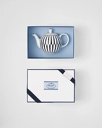 Porcelain teapot - Stripes