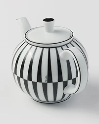 Porcelain teapot - Stripes