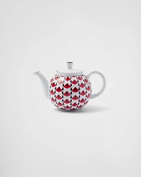 Porcelain teapot - Vienna Red
