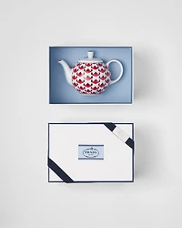 Porcelain teapot - Vienna Red
