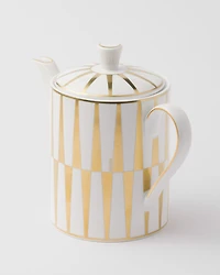 Porcelain coffee pot - Stripes