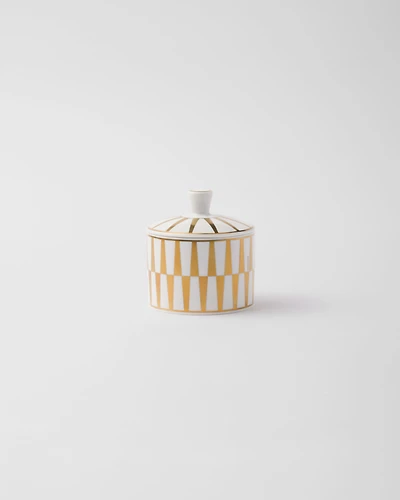 Porcelain sugar bowl - Stripes