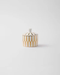 Porcelain sugar bowl - Stripes