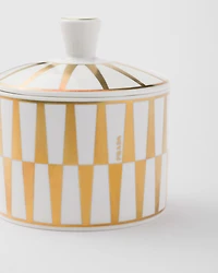 Porcelain sugar bowl - Stripes