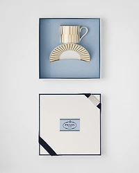 Porcelain tea cup - Stripes