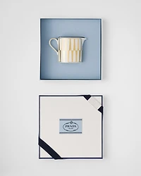 Porcelain milk jug - Stripes