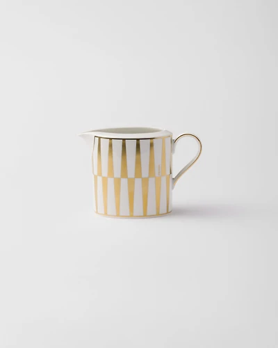 Porcelain milk jug - Stripes