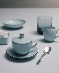 Porcelain espresso cup - Celadon