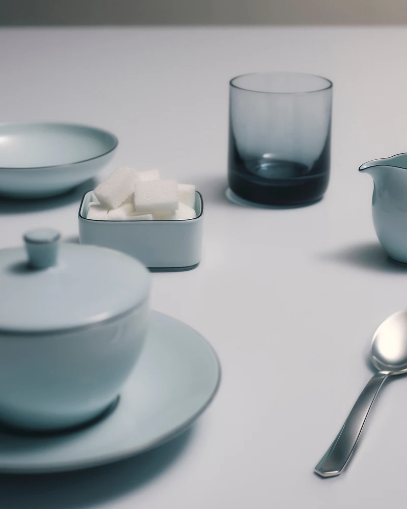 Porcelain sugar bowl - Celadon