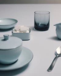 Porcelain sugar bowl - Celadon