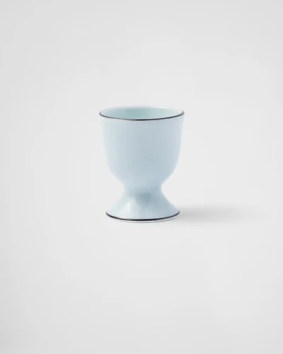 Set of two porcelain egg cups - Celadon
