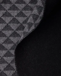 Symbole Double cashmere and wool throw