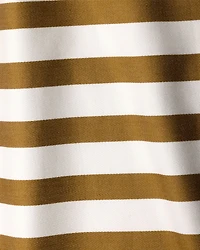 Striped cotton beach towel
