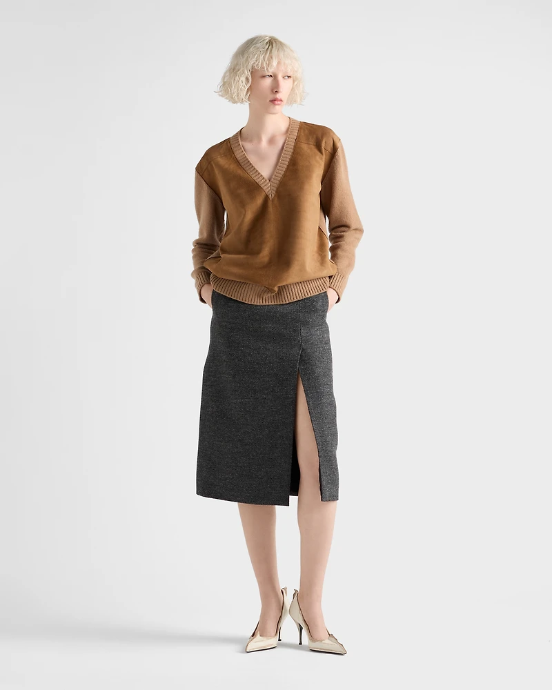 Rush stitch skirt