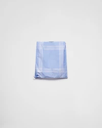 Checked cotton skirt
