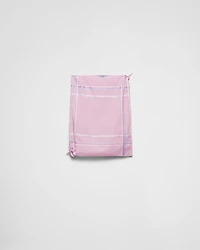 Checked cotton skirt