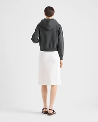 Compact sablé skirt
