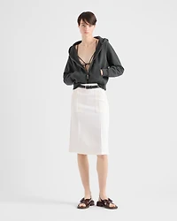 Compact sablé skirt