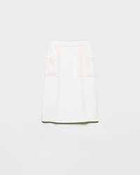 Compact sablé skirt