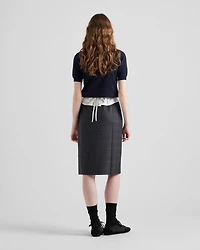 Wool skirt
